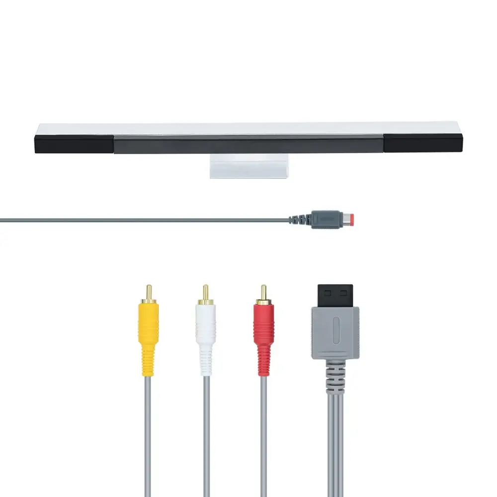 2 в 1 аудио и видеокабель проводной инфракрасный датчик движения Сенсор бар