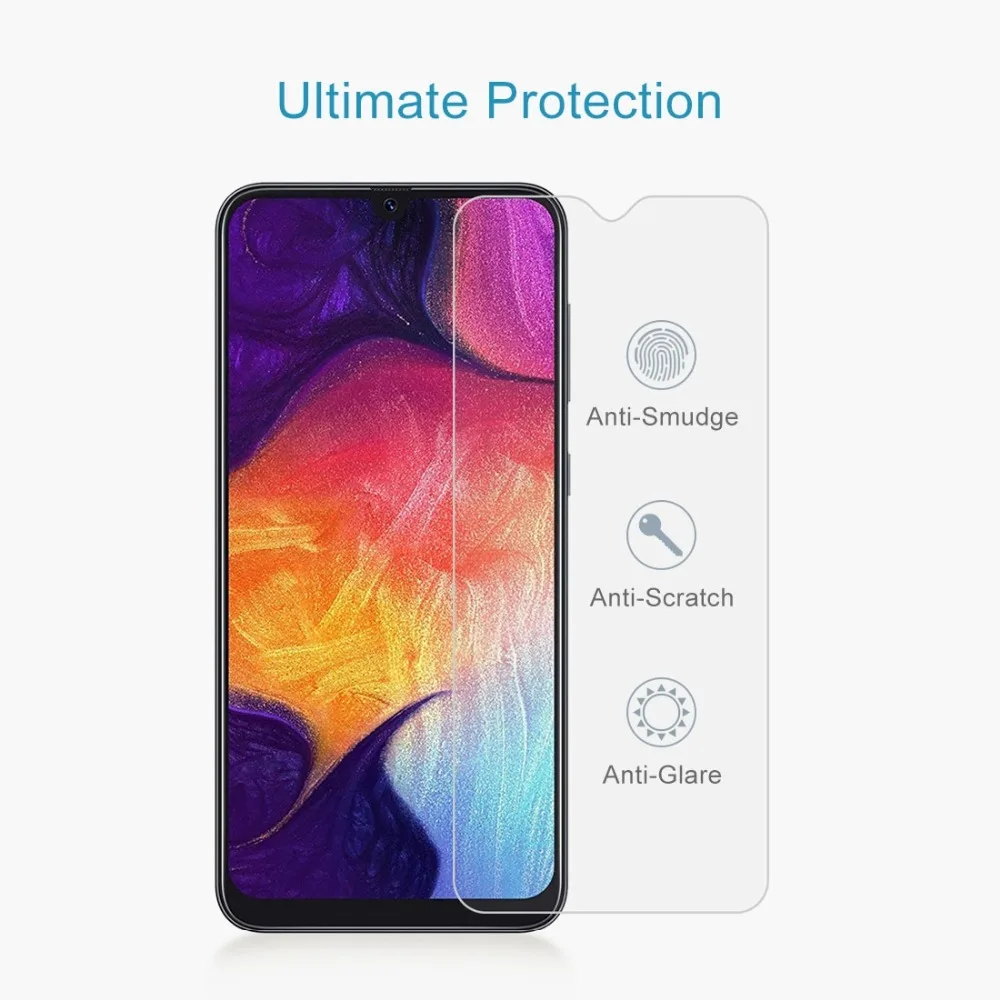 HAWEEL 10 шт Для samsung Galaxy A50 9D защитная пленка из закаленного стекла для Galaxy A50 A10