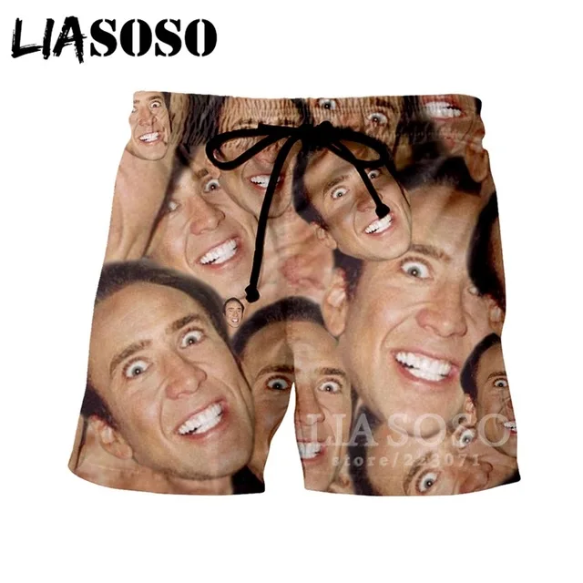 LIASOSO, высококачественные модные шорты, 3D принт, звезда, Николя, клетка, шорты для пляжа, фитнеса, свободные, спортивные, бодибилдинг, плавки, 27