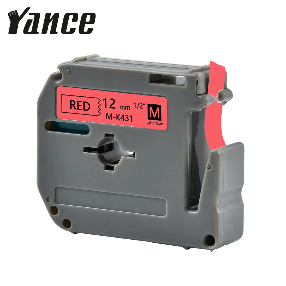 Yance совместимый с brother ленточный принтер Φ MK431 MK 431 M-K431 12 мм устройство для