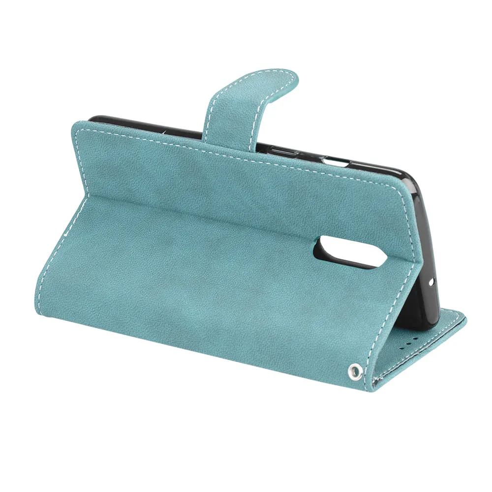 Top 100pcs/lot Vintage Scrub 3 card flip wallet leather cover case for One plus 5 5T 6 7 7 Pro Oneplus 5 5 T 6 7 7 Pro shell 55