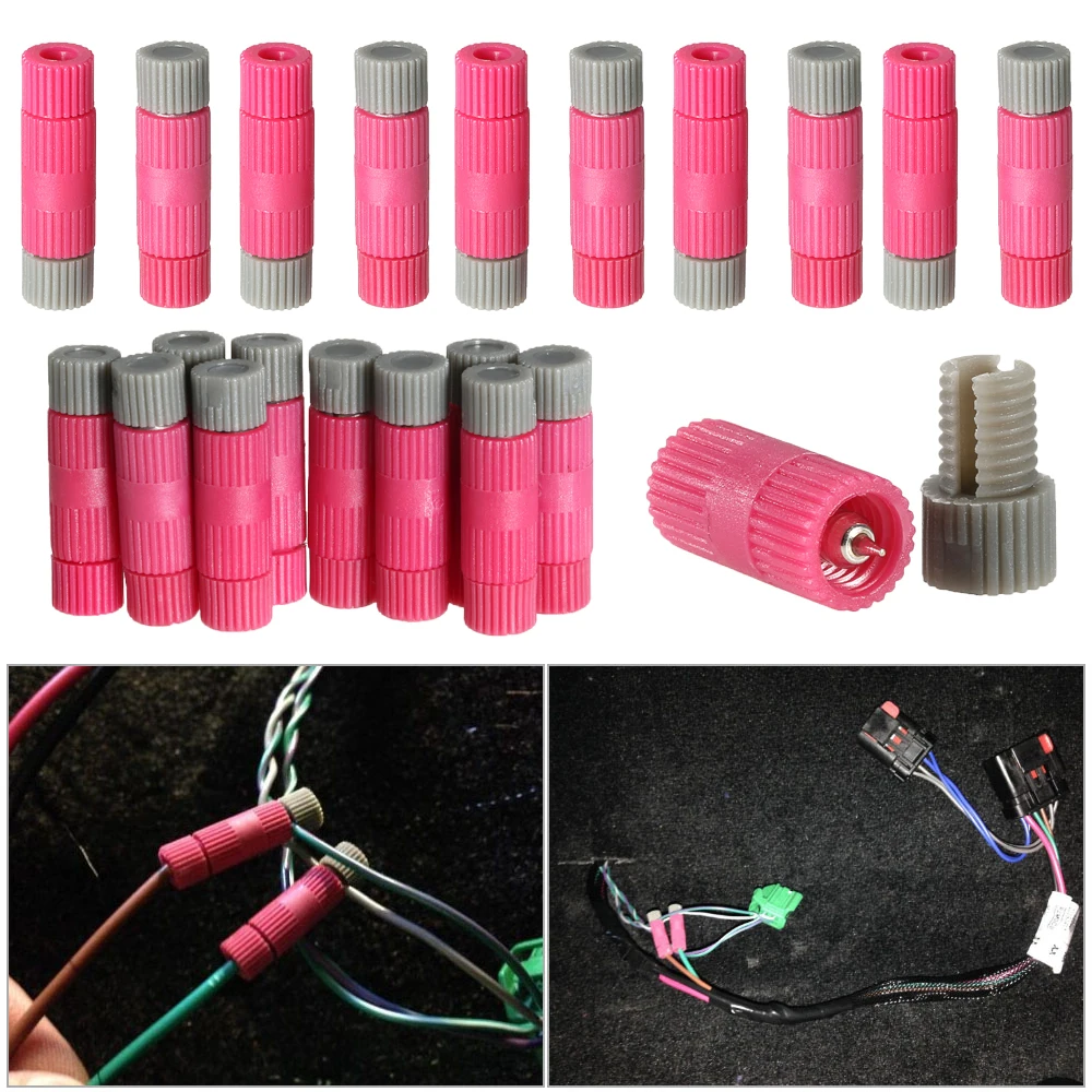10* PTA-(EX-130R,#604) красный/серый, проводной кран 20-22 Awg