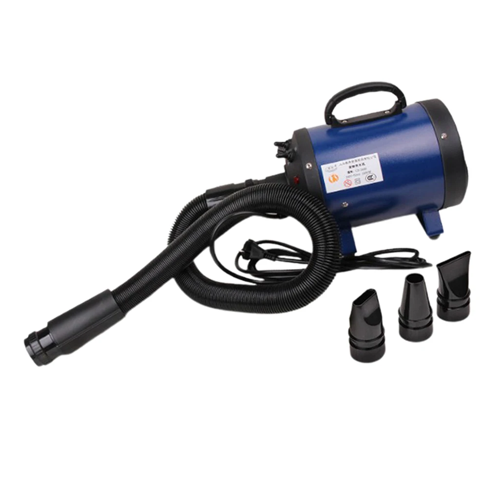 2200W Dog Dryer Powerful Power Stepless Speed Pet Dryer Low Noice Hair Dryer for Dogs