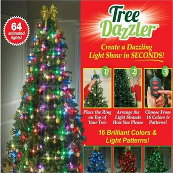 

EU/US/UK/AU Plug Christmas Tree Dazzler Led String Light Garland Fairy Light Luce Home Garden Party Outdoor Holiday Decoration