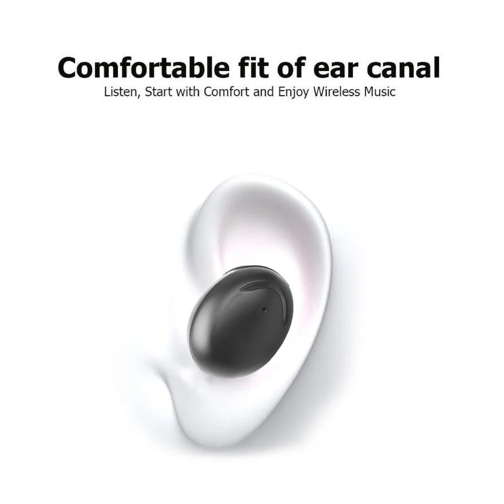 F9 5 0 TWS Bluetooth Headphones Wireless Touch Earphones With Mic LED Display Sport Gaming Earbuds With Charging Box