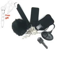 Porte clés multifonction pour filles, 9 pièces, alarme de sécurité personnelle, Mini produit d'auto défense mignon, ensemble de garde de loup d'auto défense, offre spéciale