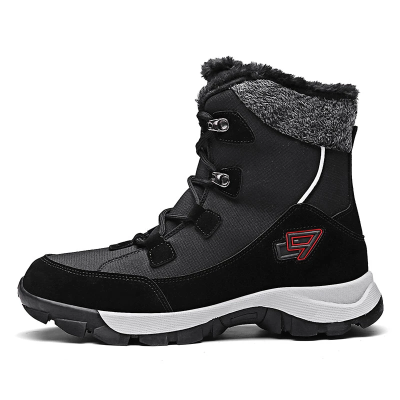 womens black non slip boots