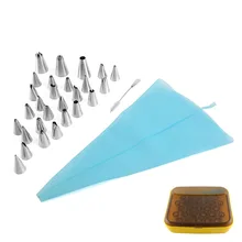 Напрямую от производителя бесшовных насадки для украшения тортов набор крема шаблон монтажный узел Хлебопекарная техника Кухонные гаджеты