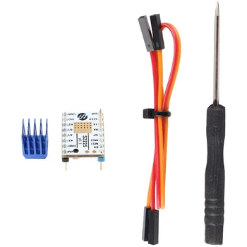 

TMC S2225 V1.1 Stepping Motor Driver Replace TMC2208 TMC2209 Stepsticks Mute Driver 256 Microsteps Current 2A Peak TMC2225