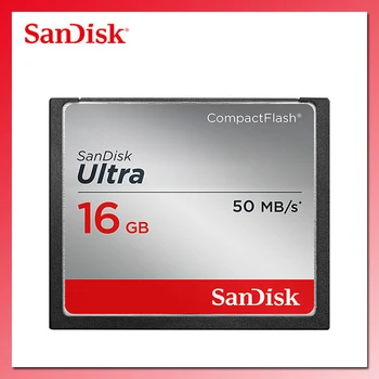 

SanDisk Ultra Compact Flash Card 16GB Memory Card 50MB/s Read Speed CF Card 333X DSLR For Camera Video SDCFHS