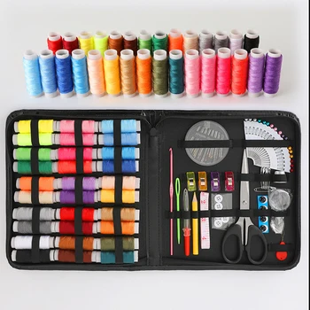 

Sewing Box Kit Travelling Embroidery Sewing Needles Craft Quilting Stitching DIY Sewing Kits Mom Gifts Tools Sewing Set