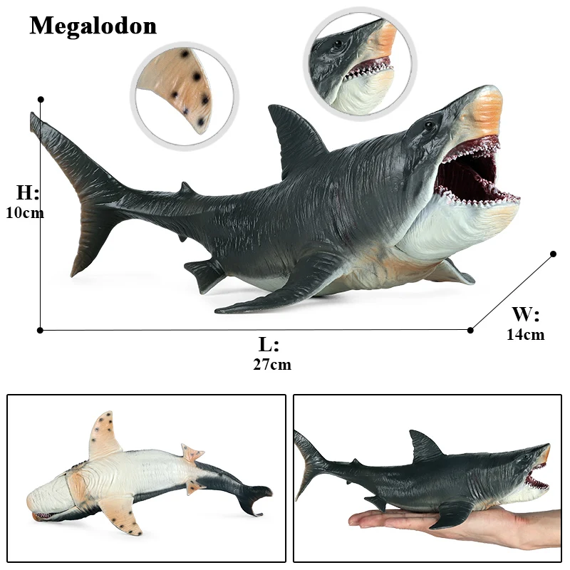 Oenux-Prehistoric Savage Ocean Megalodon Helicopters Action Figure,