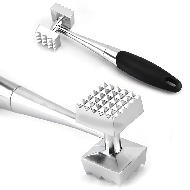 Stainless Steel Zinc Alloy Meat Hammer Kitchen Tool Creative Steak Meat Hammer meat tenderizer meat hammer