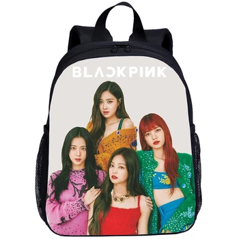 

Korean Kpop BLACKPINK Lisa Rose School Bag Kids Backpacks Small Kids Backpack Storage School Backpacks Girls Lovely Travel Bag
