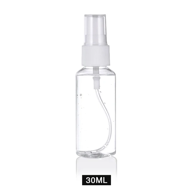 20/30/50/100ml Refillable Bottles Empty Spray Bottle Portable Travel Container Transparent Plastic Perfume Bottle spray Atomizer 30ml