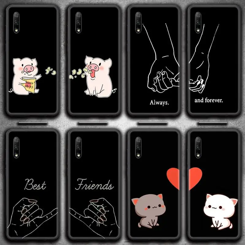 Чехол BFF с надписью Always And Forever для Huawei Honor 30 20 10 9 8 8x 8c v30 Lite view 7A pro | Мобильные