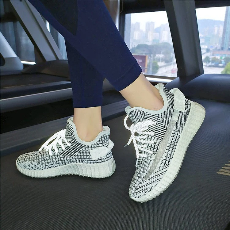 Модная женская обувь для бега; Zapatos para correr para mujer; легкая обувь для фитнеса; мягкая и удобная повседневная женская обувь