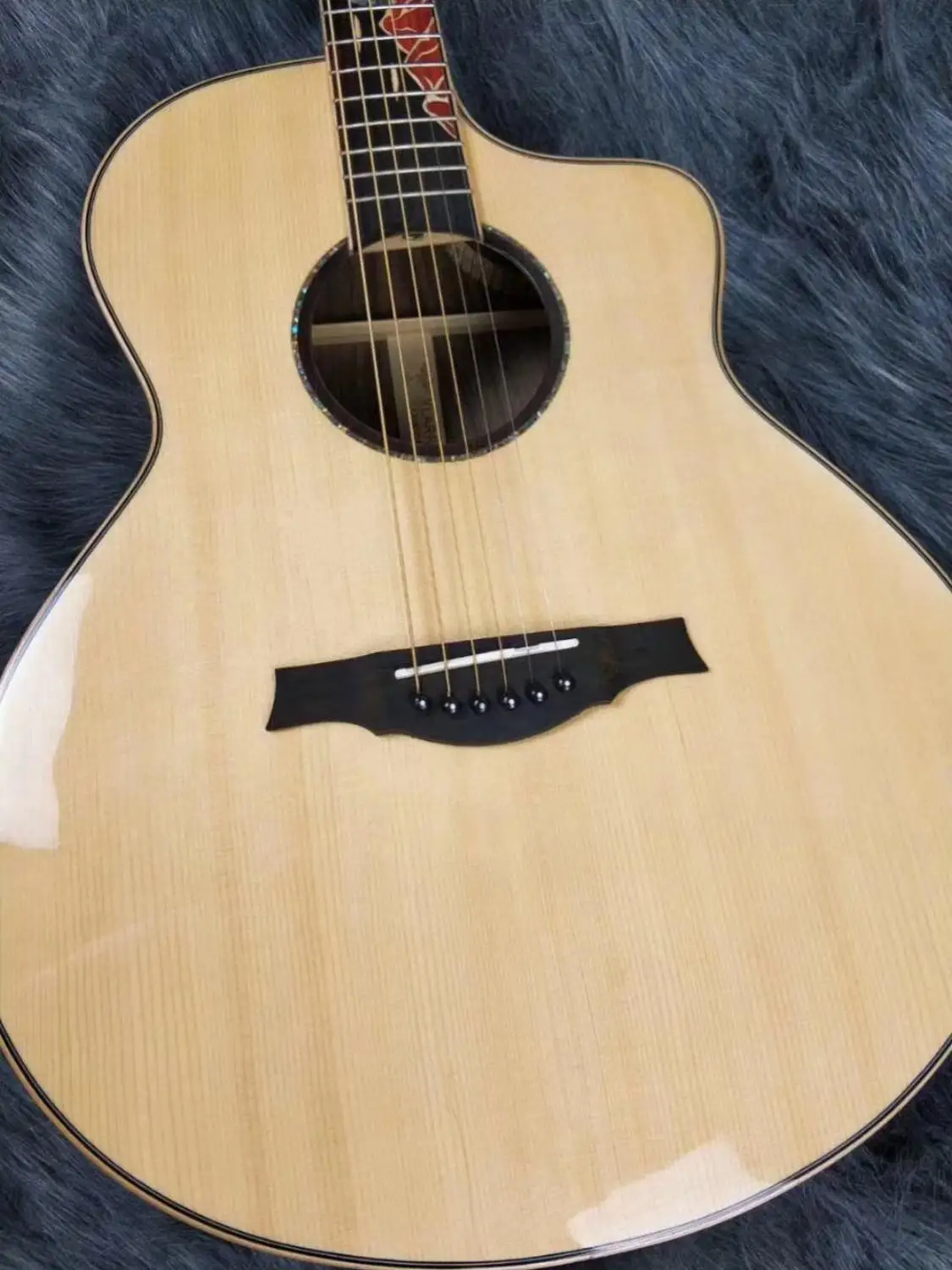 XLARRY 41 дюймов, акустическая гитара из твердой ели, Cocobolo, акустическая гитара a