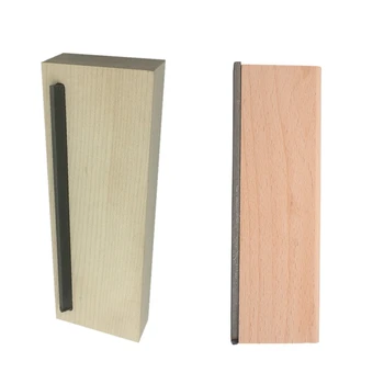 

TOP!-2 Pcs Guitar Fret Crowning Luthier File Hard Maple Iron Narrow Dual Cutting Edge Tool, 175x60Mm & 17x5.3x2Cm
