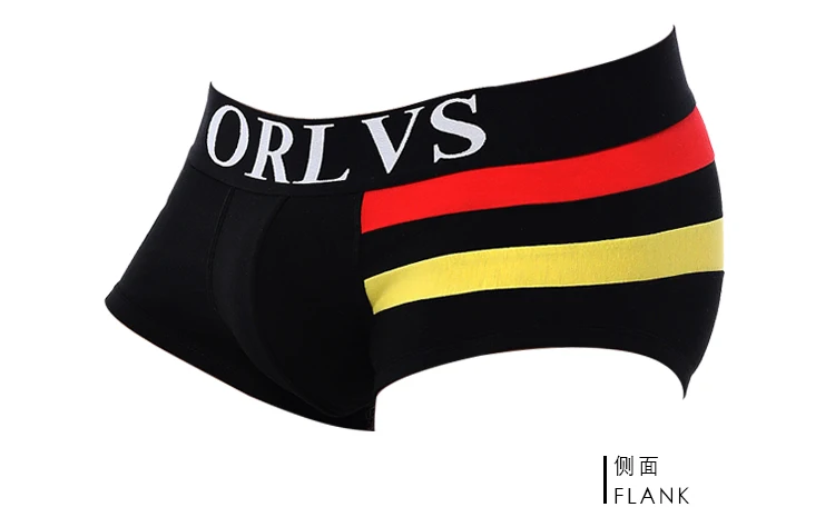 ORLVS Брендовое дышащее Мужское нижнее белье боксеры мужские хлопковые трусы удобные трусики мужские быстросохнущие пижамы OR06