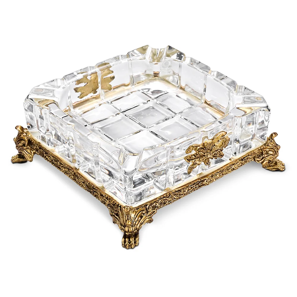 買い限定 ハイエンドのオーストリアのクリスタルシガー灰皿 ヨーロピアンスタイル ファッショナブル クリエイティブな個性 誕生日プレゼント リビングルーム 購入安心 Hr Ps