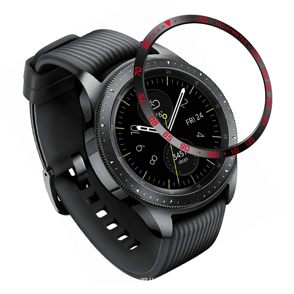 Подходит для samsung gear S2 S3 Classic Frontier Galaxy Watch 46 мм 42 мм рамка кольцо крышка рамка против царапин металлическая защита