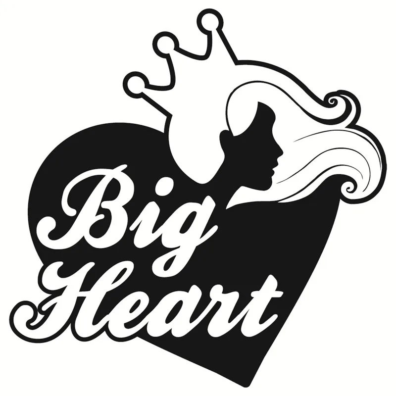 

Naifumodo Queen In The Heart Metal Cutting Dies for Card Making Scrapbooking Embossing Die Cut Craft Dies Big Heart Letter Dies