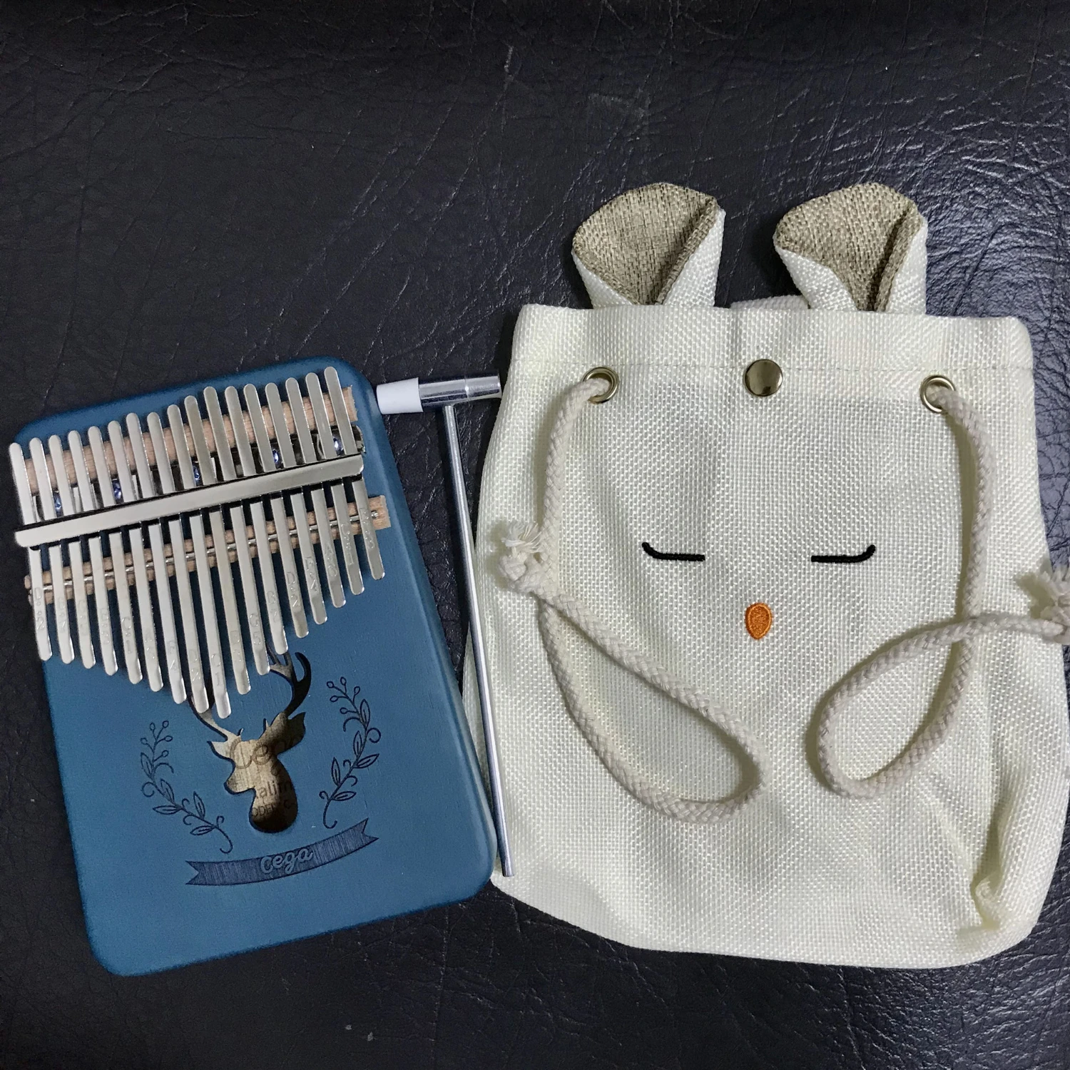 17 клавишным vinger калимба Paino Mbira санза Duim игрушечное пианино карман поддержка Зак