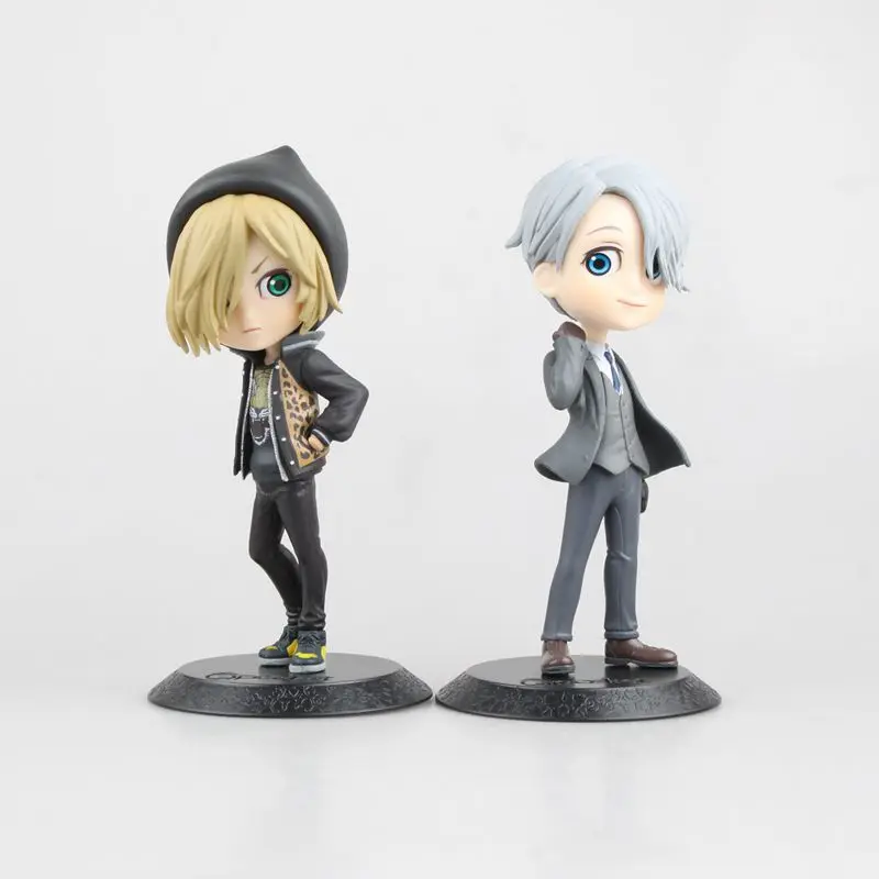 

15cm pvc YURI on ICE Q version of the big eye yuri split the victor nicky Mr Rove doll model