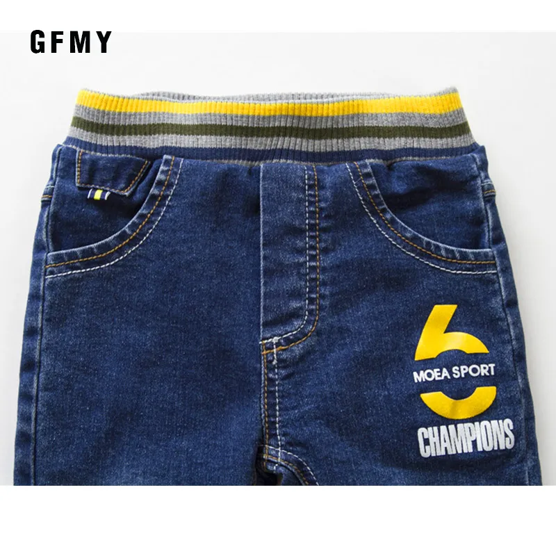 Boys Jeans 3year-10year Keep warm Straight type Children's Pants kids pants boys jeans