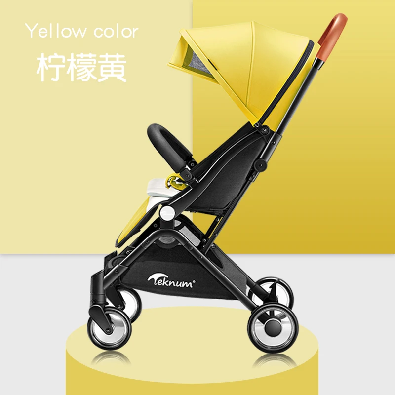  2020 new light stroller Teknum Baby Stroller Newborn Umbrella carriage Portable station wagon shock