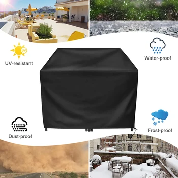 

Oxford Cloth Furniture Dustproof Cover For Table Cube Chair Sofa Waterproof Rain Garden Outdoor Patio Protective Case