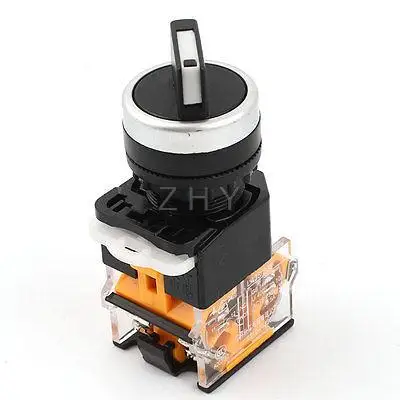 

LA38/203 30mm Panel Mount NO+NC DPST 2 Position Rotary Selector Switch