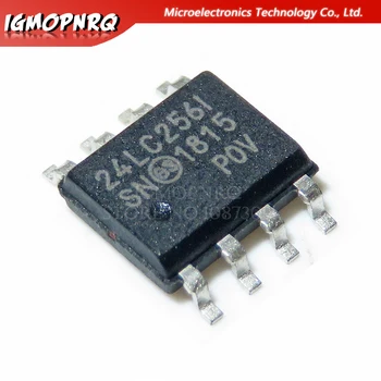 

10pcs 24LC256-I/SN 24LC256I 24LC256 SOP-8 new original