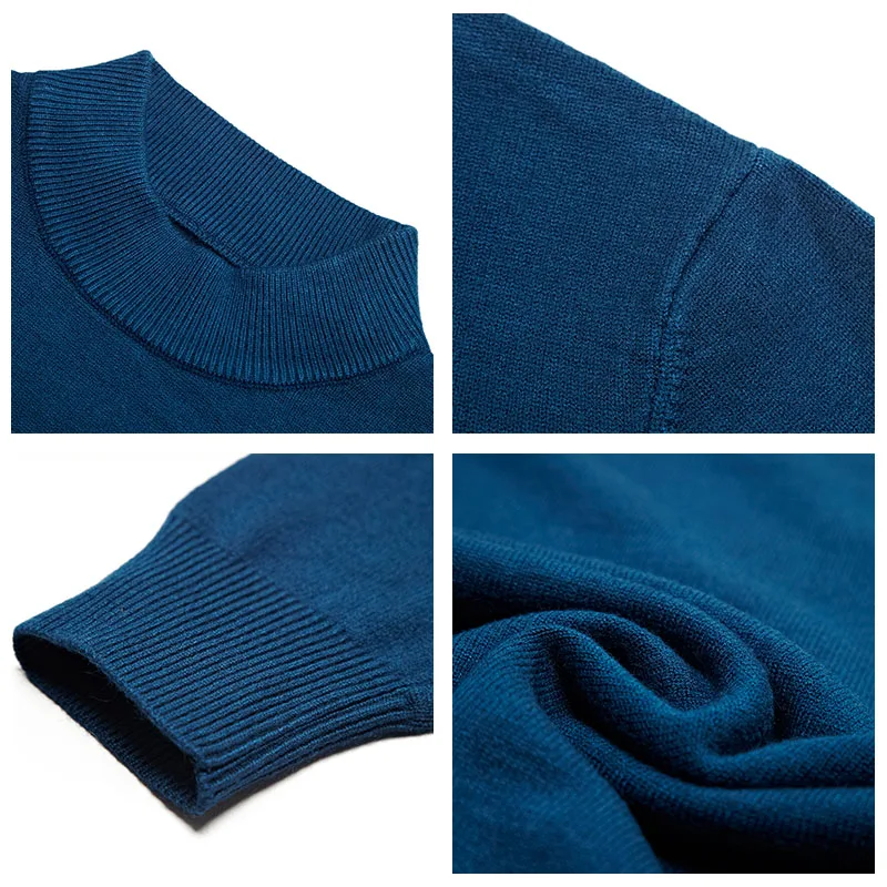 Black Friday COODRONY Brand Turtleneck Sweater Men Fashion Casual Pull Homme 2019 Winter Thick Warm Sweaters Soft Knitwear Pullover Men C1014