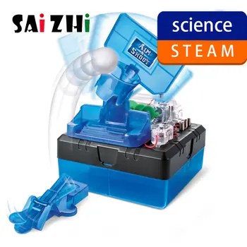 

SZ STEAM DIY STEM Toys for Children Physical Scientific Experiment Creativity Learning Educational Toy DIY Shooting machine Gift
