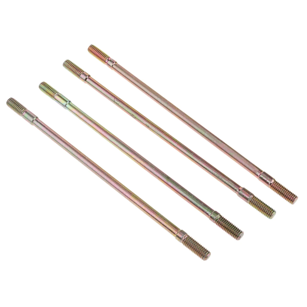 Cylinder Bolt Pin Stud Chinese Moped Scooter Thread Gold M8x187mm M8x195mm