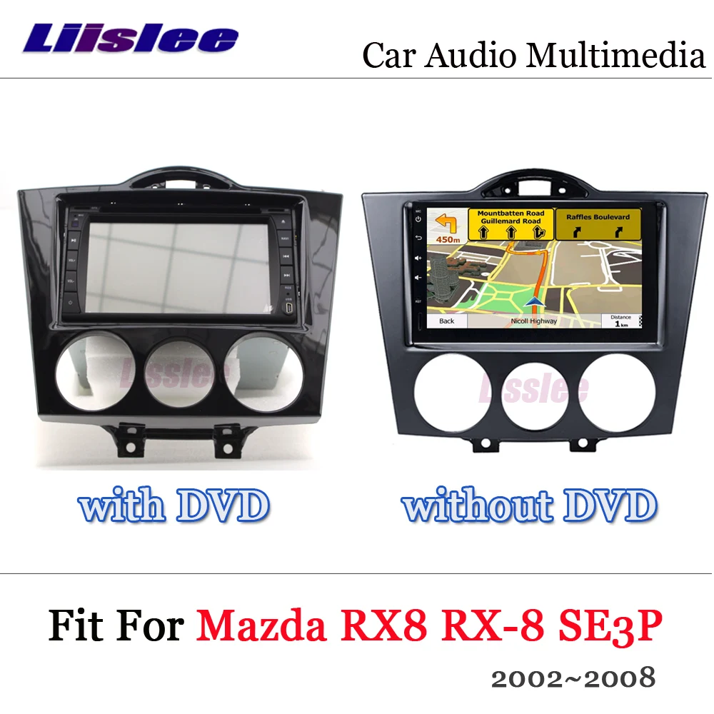 Автомобильный мультимедийный проигрыватель CD DVD для Mazda RX8 RX 8 SE3P 2002 ~ 2008 Android радио