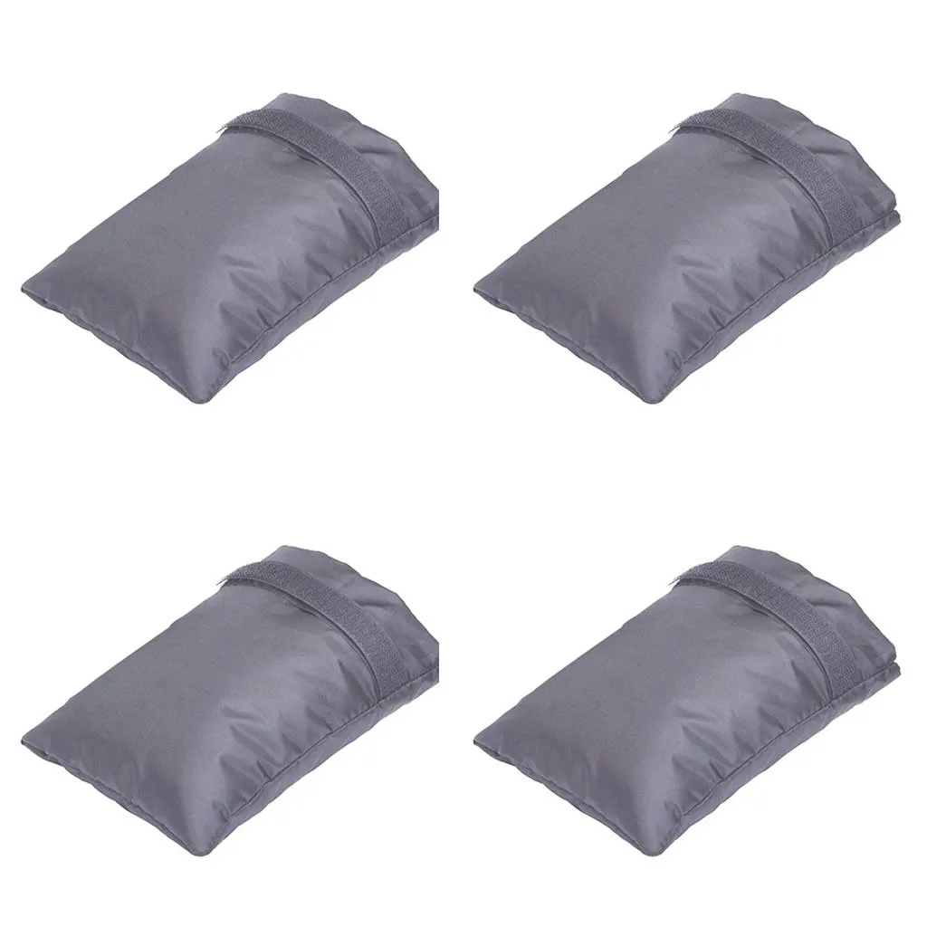 Grey 4Pcs 2 шт. Водостойкая крышка для крана, наружный термокран, ткань Оксфорд, кран, антифриз, защита крышки, зимний мороз, инсулатный кран, носок - Цвет: Grey 4Pcs