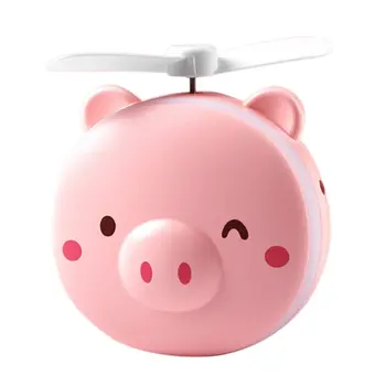 

Portable Makeup Mirror With LED Light And Fan Cosmetic Beauty Mirror Mini Handheld Fan Small Cool fan