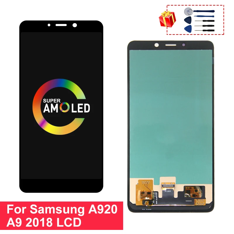 Сенсорный ЖК экран с дигитайзером для Samsung Galaxy A920 A9 2018 A9S Star Pro|Экраны мобильных