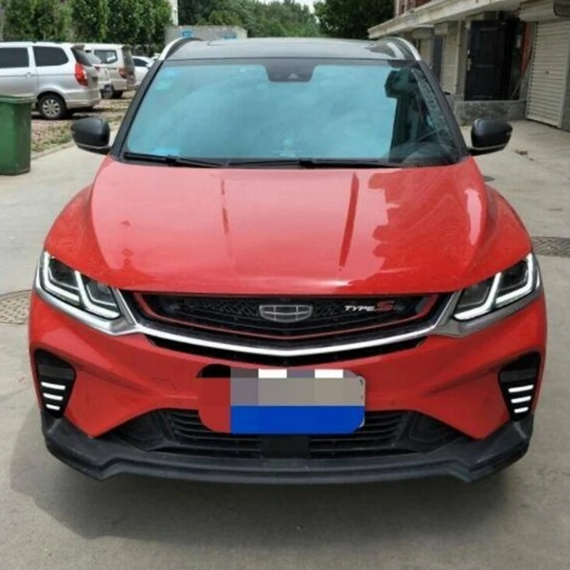 Для Geely легкой- DRL Габаритные огни 12В светодиодный дневной свет Противотуманные лампы из водонепроницаемого материала с mustang стиль течет поворачивается