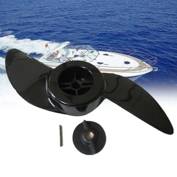 

Hot Marine Fishing Boat Propeller 2 Blades Practical Stable Replacement Parts Surfing Outboard Motor Electric Engine For Haibo E