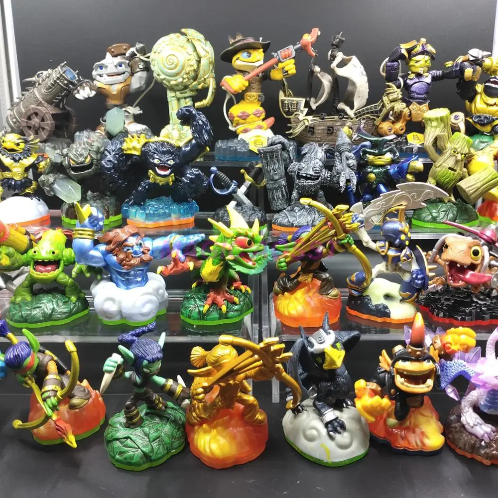 10Pcs-Different 10 шт/20 шт./компл. Skylanders Spyro Приключение собирать команды дерево человек фигурку дракона модели Brinquedos коллекция игрушек - Цвет: 10Pcs-Different