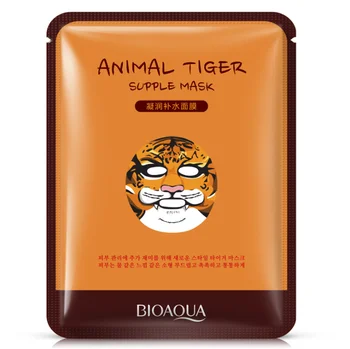 

Animal motifs Korea Mask for face Hot sale Moisturizing Facial Mask Sheet Shrink pores Essence Whitening skin care mascarillas