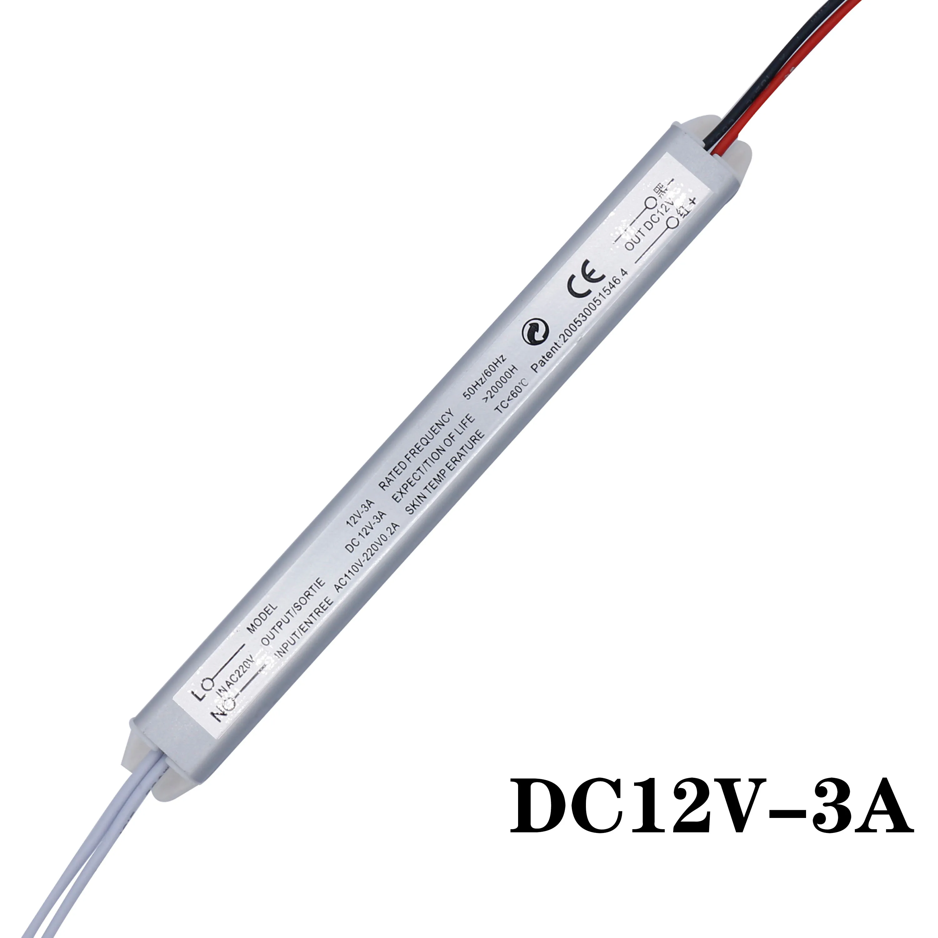 12V 2A 1A 3A 5A светодиодный драйвер 12В Питание 220V постоянного тока до 12В импульсный источник светодиодный драйвер светильник ing трансформатор 220 v, 24 Вт, 36 Вт 60 Вт Светодиодный светильник