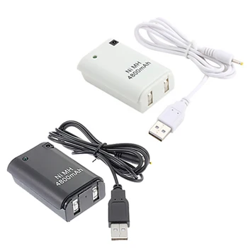 

Gamepad 4800mAh Battery Rechargeable li-lon battery Replacement batteria for Microsoft Xbox 360 Wireless Game Controller