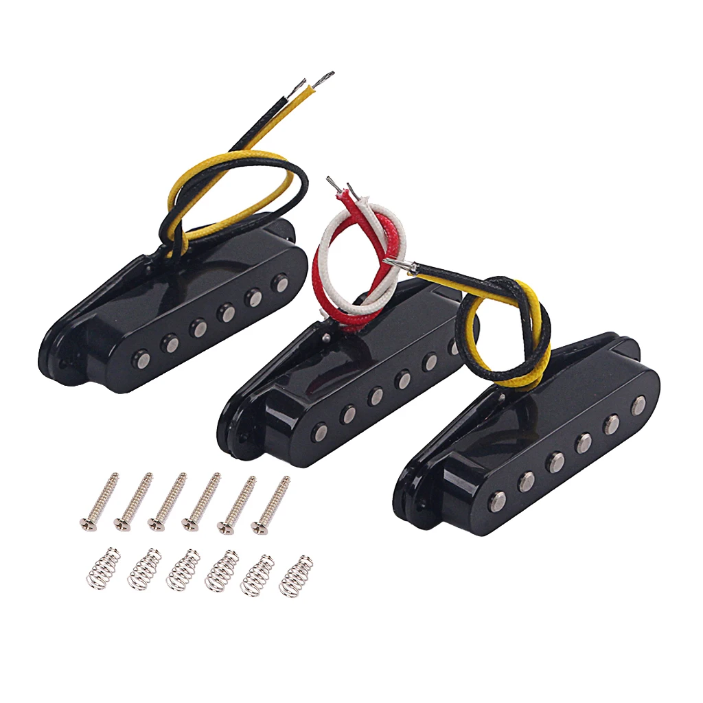 1 комплект/3 шт Alnico 5 Alnico V звукосниматель с одинарной катушкой SSS Для Гитара стиля ST
