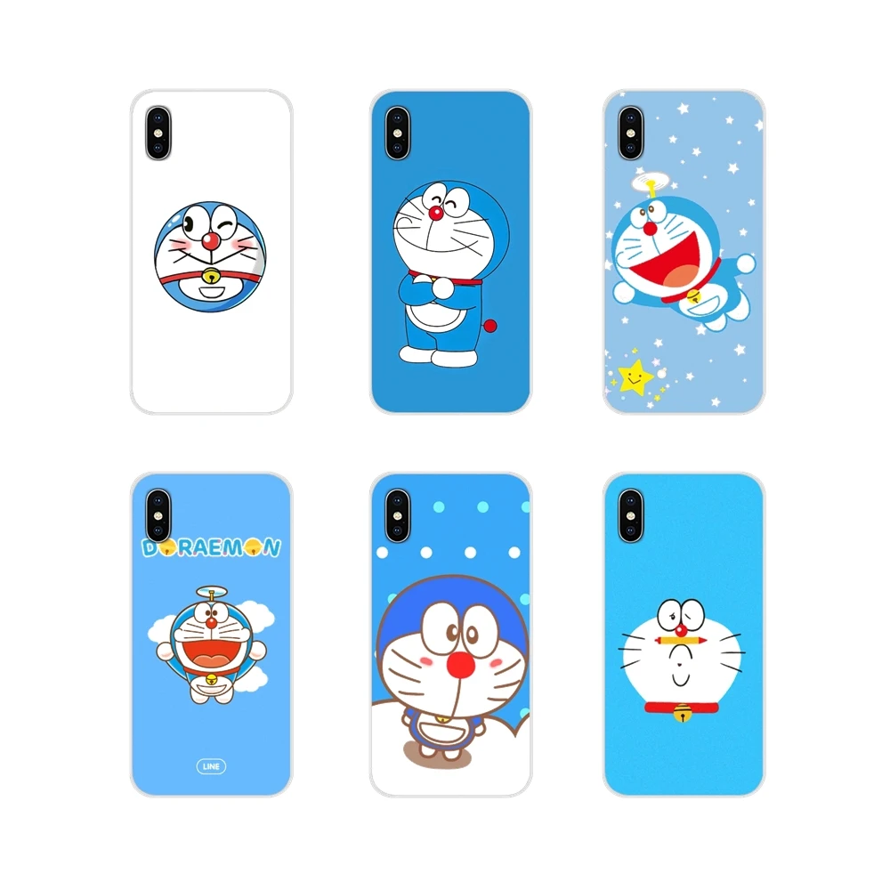 Аксессуары чехлы для телефонов милый мультяшный чехол Doraemon Huawei Honor 4C 5C 6X 7 7A 7C 8 9 10 8C