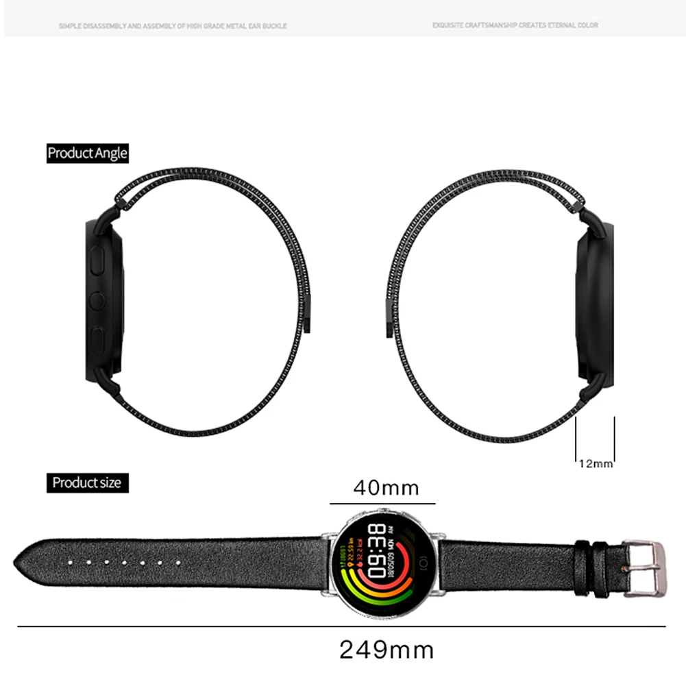 Умные часы браслет водонепроницаемые спортивные для Android Ios умные пульсометр